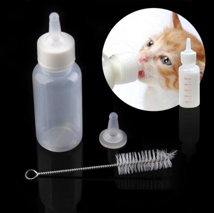  Cat Kitten Milk Nursing Care Feeding Bottle 