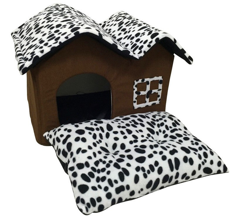 Indoor Winter Warm Cat Bed House