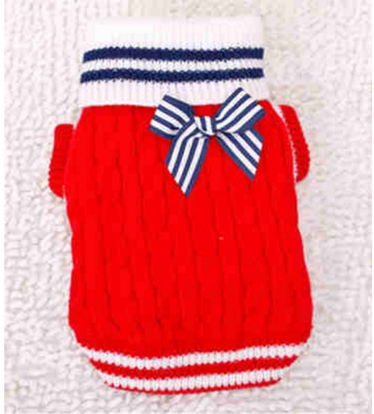 Navy Knitwear Cat Sweater