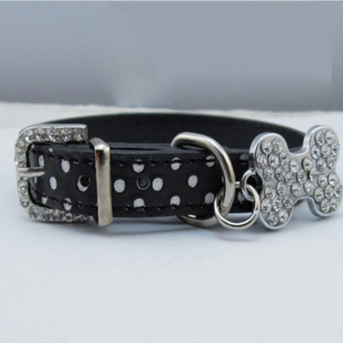 Pendant Rhinestones Cat Collar