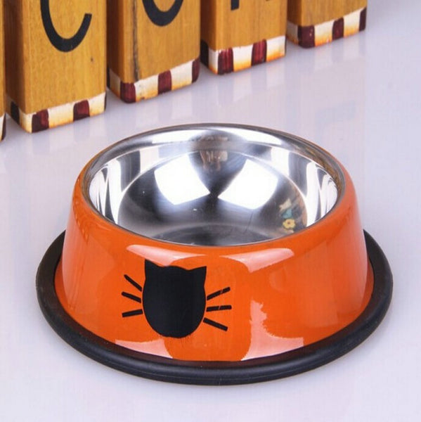 High-end Stainless Steel Cat Food Bowl 