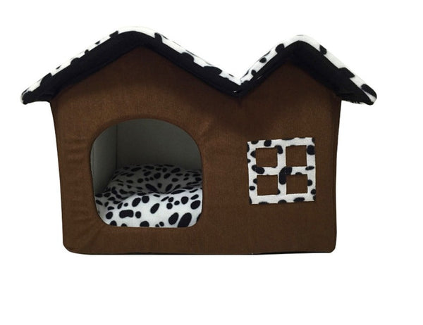 Indoor Winter Warm Cat Bed House