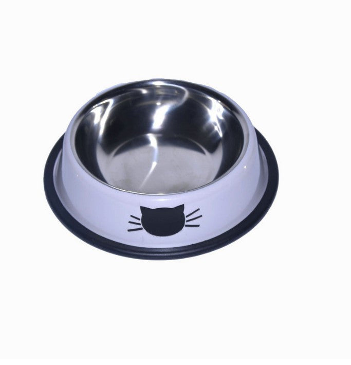 High-end Stainless Steel Cat Food Bowl 