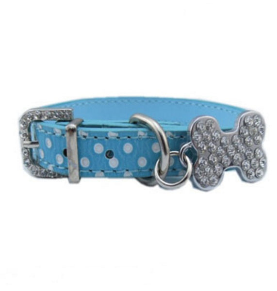 Pendant Rhinestones Cat Collar