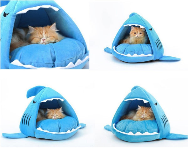 Beautiful Shark Kennel Cat Bed