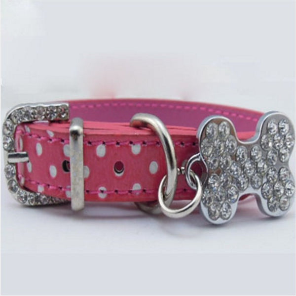 Pendant Rhinestones Cat Collar