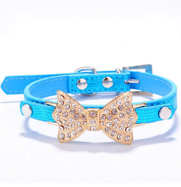 Pretty Bling Rhinestone Pet Collar