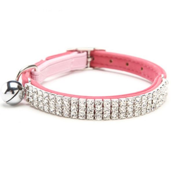 Luxury Diamante Rhinestone Cat Collar