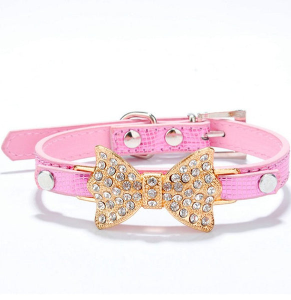 Pretty Bling Rhinestone Pet Collar