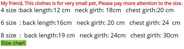 Soft Fleece Winter Small Cat Clothing