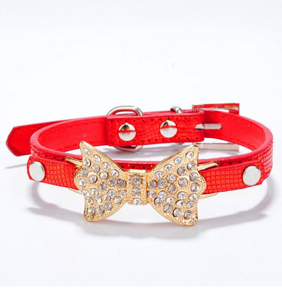 Pretty Bling Rhinestone Pet Collar